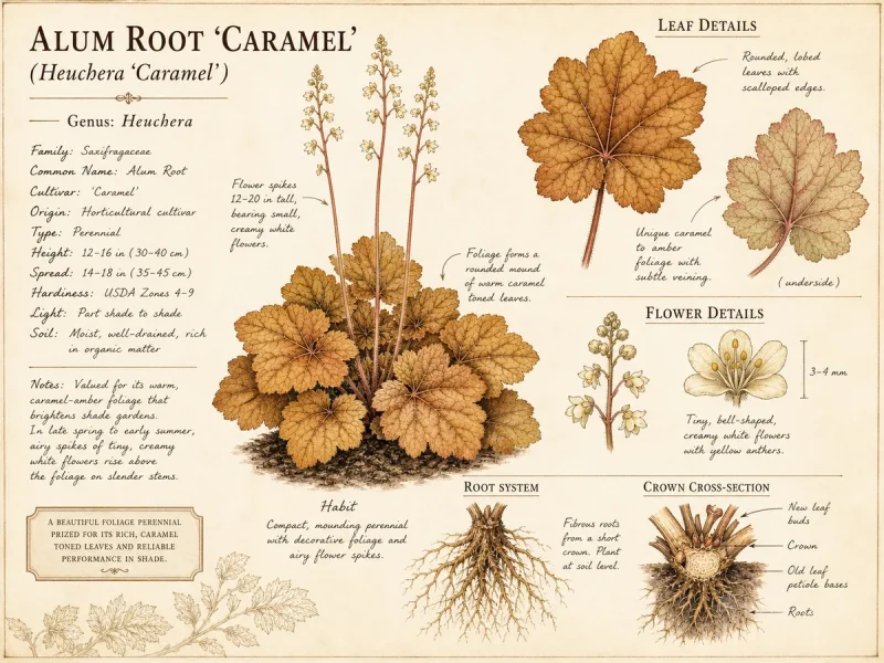 Alum Root 'Caramel' — When to divide coral bells