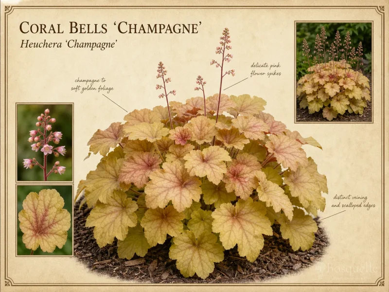 Coral Bells ‘Champagne’ (Heuchera ‘Champagne’)