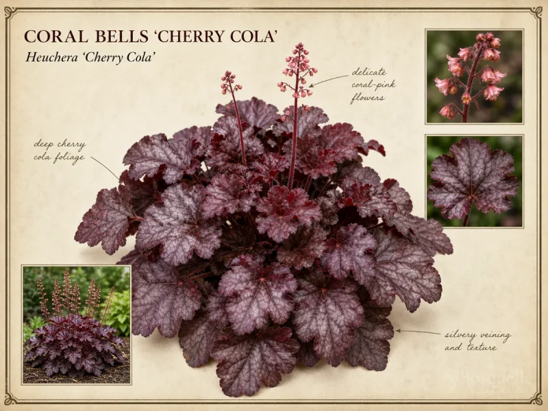 Coral Bells ‘Cherry Cola’ (Heuchera ‘Cherry Cola’)