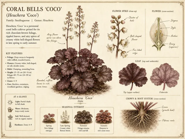 Coral Bells 'Coco'