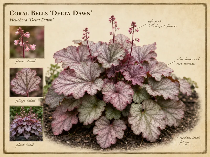 Coral Bells ‘Delta Dawn’ (Heuchera ‘Delta Dawn’)