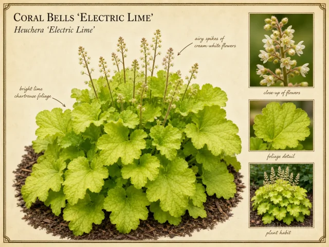 Coral Bells 'Electric Lime'
