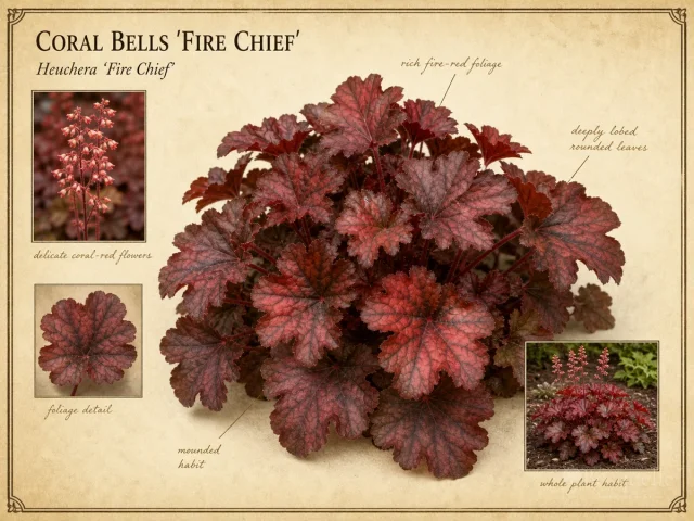 Coral Bells 'Fire Chief'