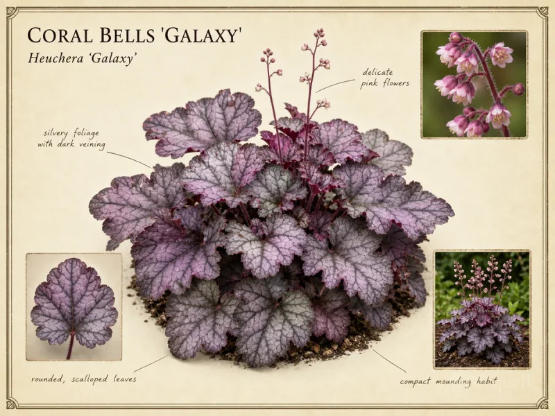 Coral Bells ‘Galaxy’ (Heuchera ‘Galaxy’)
