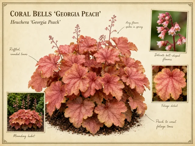 Coral Bells 'Georgia Peach'