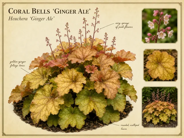 Coral Bells 'Ginger Ale'
