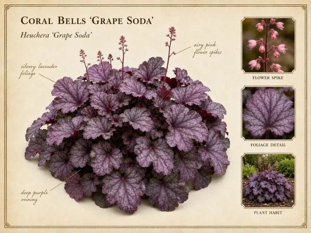 Coral Bells 'Grape Soda'