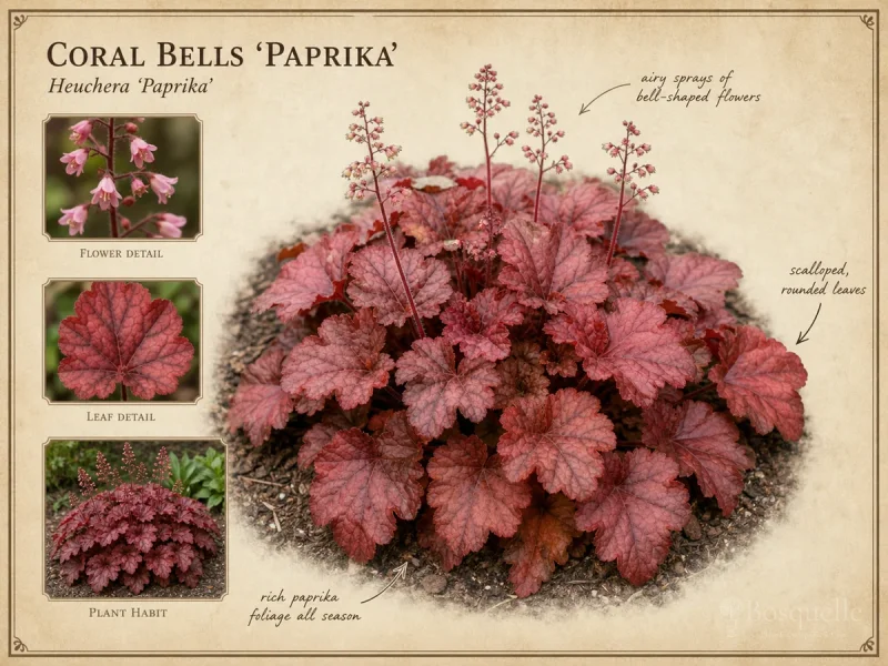 Coral Bells ‘Paprika’ (Heuchera ‘Paprika’)