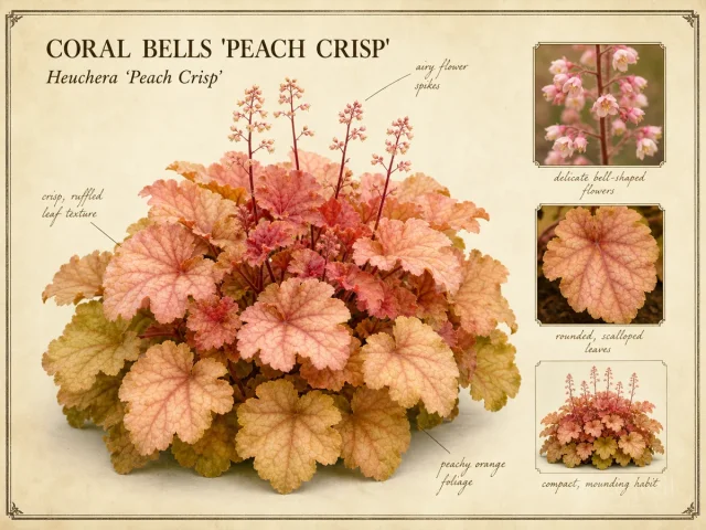Coral Bells 'Peach Crisp'