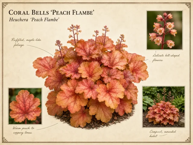 Coral Bells 'Peach Flambe'