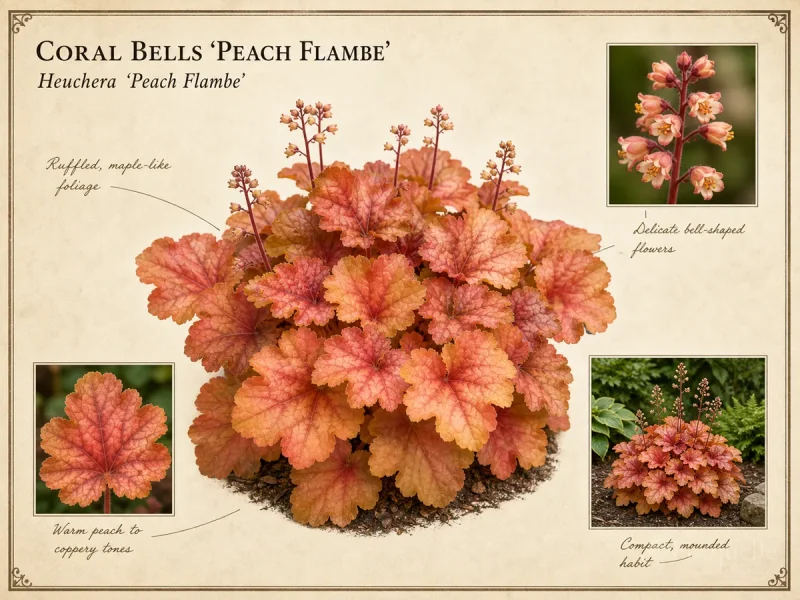 Coral Bells 'Peach Flambe' — Which coral bells suit containers