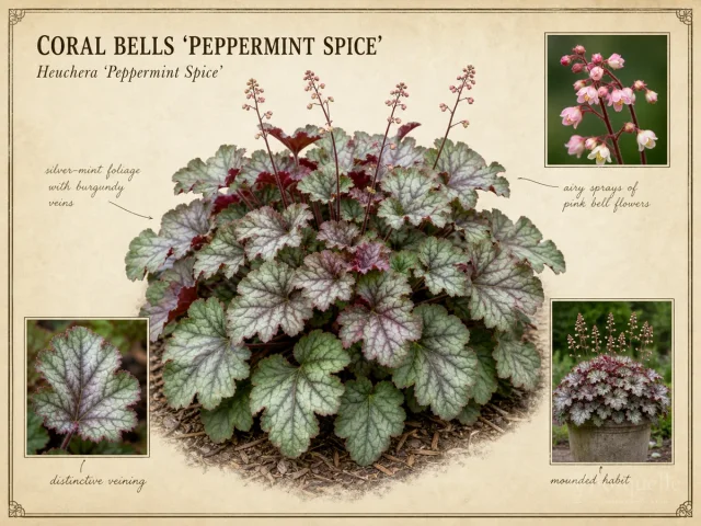 Coral Bells 'Peppermint Spice'