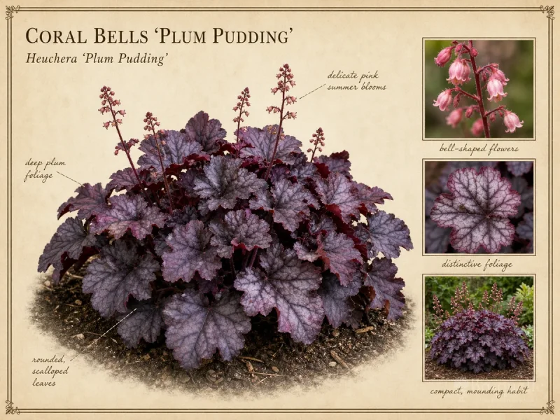 Coral Bells ‘Plum Pudding’ (Heuchera ‘Plum Pudding’)