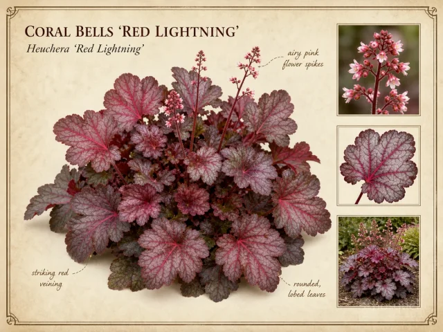 Coral Bells 'Red Lightning'