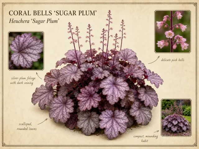 Coral Bells 'Sugar Plum'