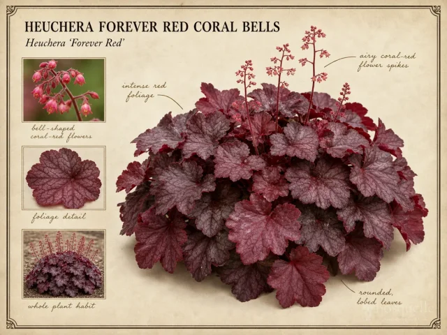 Heuchera Forever Red Coral Bells (Heuchera Forever Red)