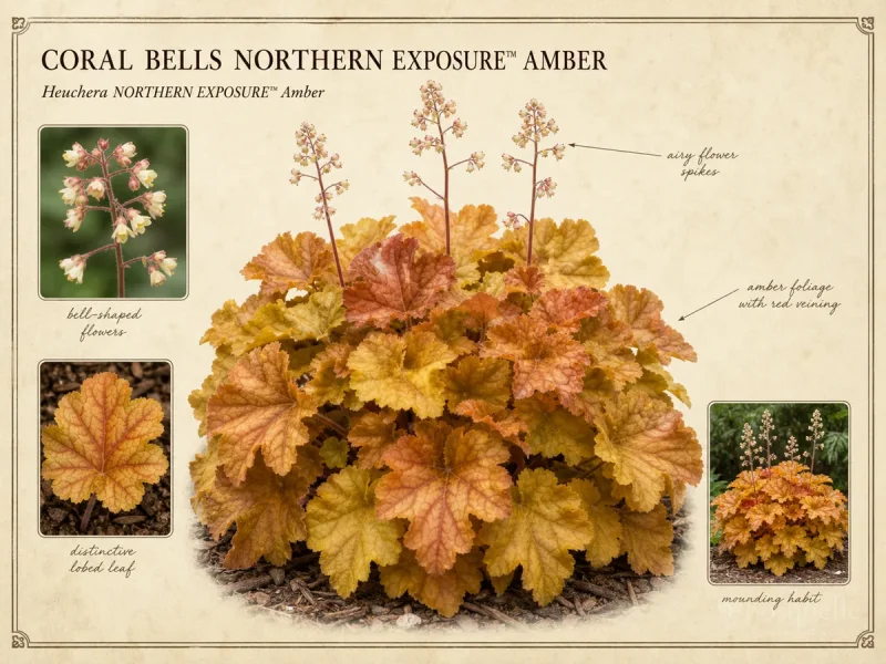 Coral Bells NORTHERN EXPOSURE™ Amber (Heuchera NORTHERN EXPOSURE™ Amber)
