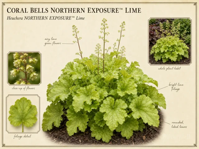 Coral Bells NORTHERN EXPOSURE™ Lime (Heuchera NORTHERN EXPOSURE™ Lime)