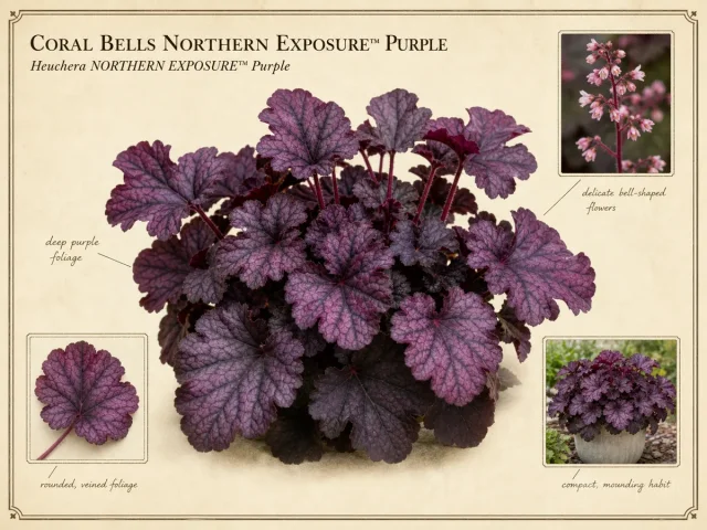 Coral Bells NORTHERN EXPOSURE™ Purple (Heuchera NORTHERN EXPOSURE™ Purple)
