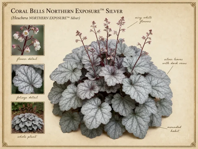 Coral Bells NORTHERN EXPOSURE™ Silver (Heuchera NORTHERN EXPOSURE™ Silver)