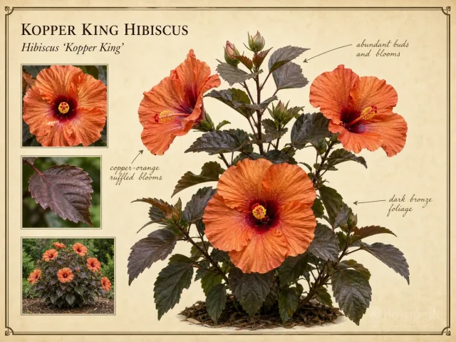Kopper King Hibiscus (Hibiscus ‘Kopper King’)