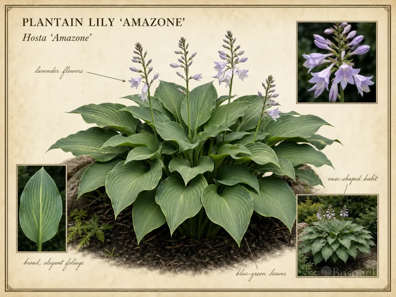 Plantain Lily ‘Amazone’ (Hosta ‘Amazone’)