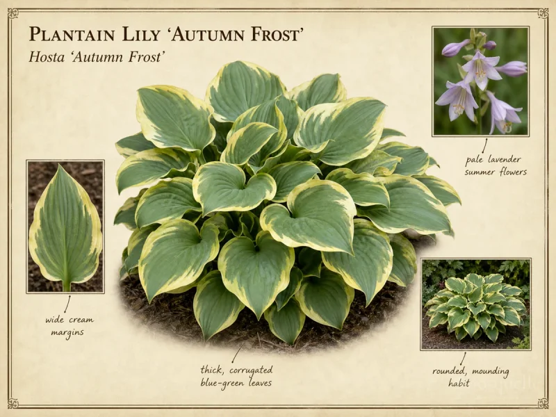 Plantain Lily ‘Autumn Frost’ (Hosta ‘Autumn Frost’)