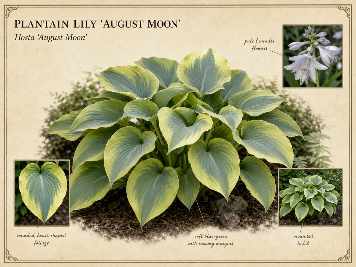 Plantain Lily ‘August Moon’ (Hosta ‘August Moon’)