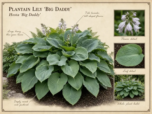 Plantain Lily ‘Big Daddy’ (Hosta ‘Big Daddy’)
