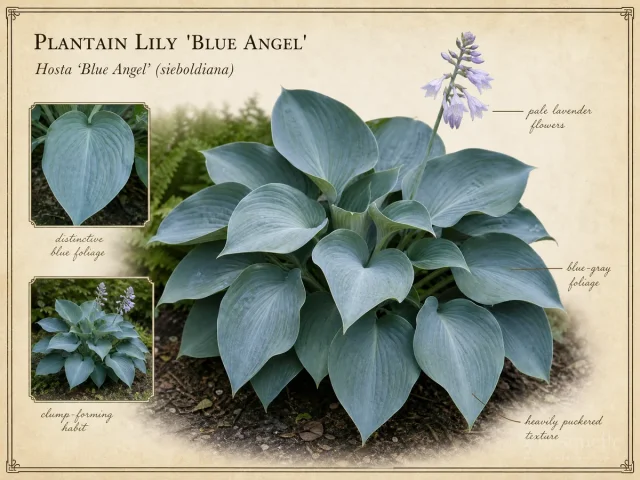 Plantain Lily 'Blue Angel'