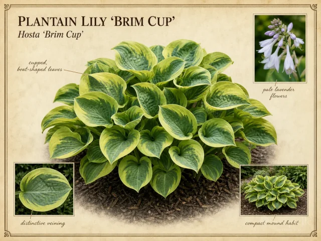 Plantain Lily 'Brim Cup'