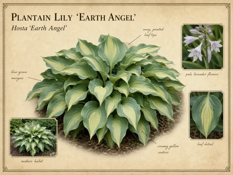 Plantain Lily ‘Earth Angel’ (Hosta ‘Earth Angel’)
