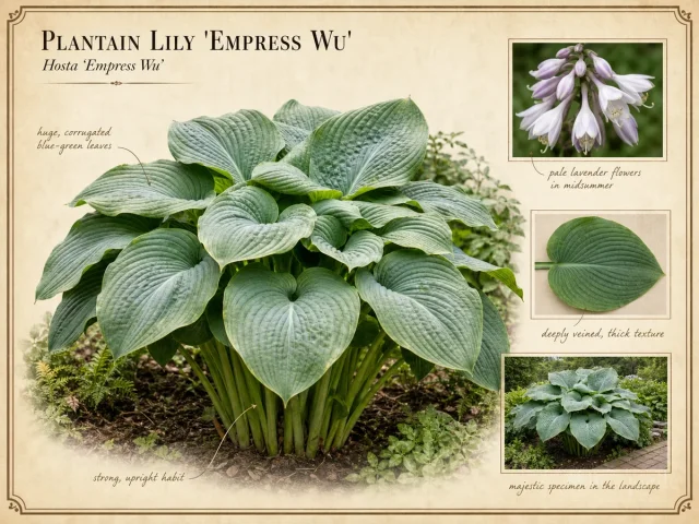 Plantain Lily ‘Empress Wu’ (Hosta ‘Empress Wu’)