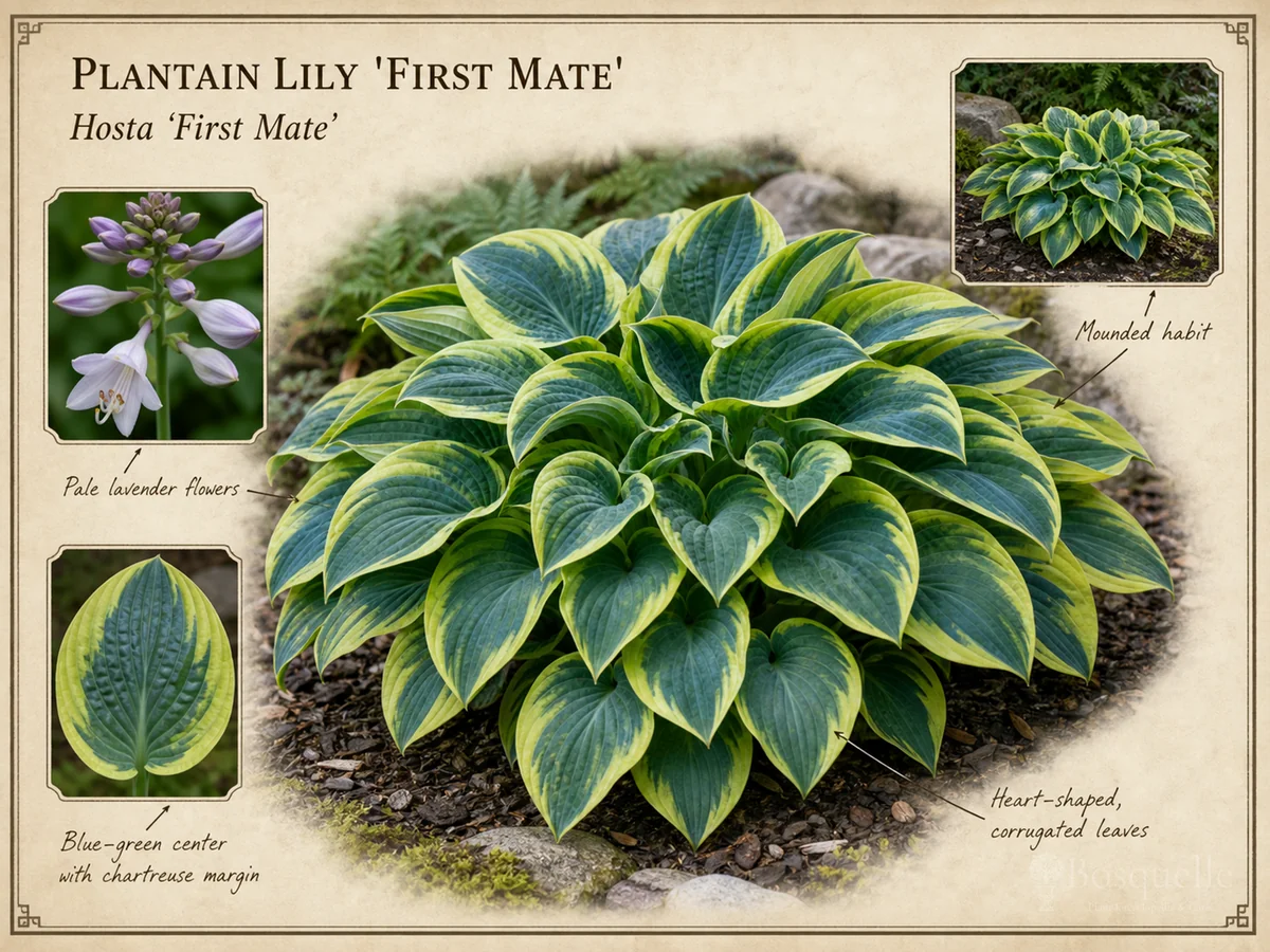 Plantain Lily 'First Mate'