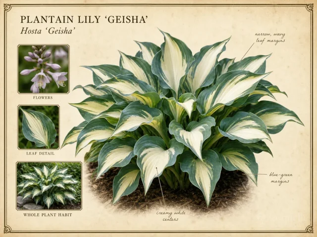 Plantain Lily 'Geisha'