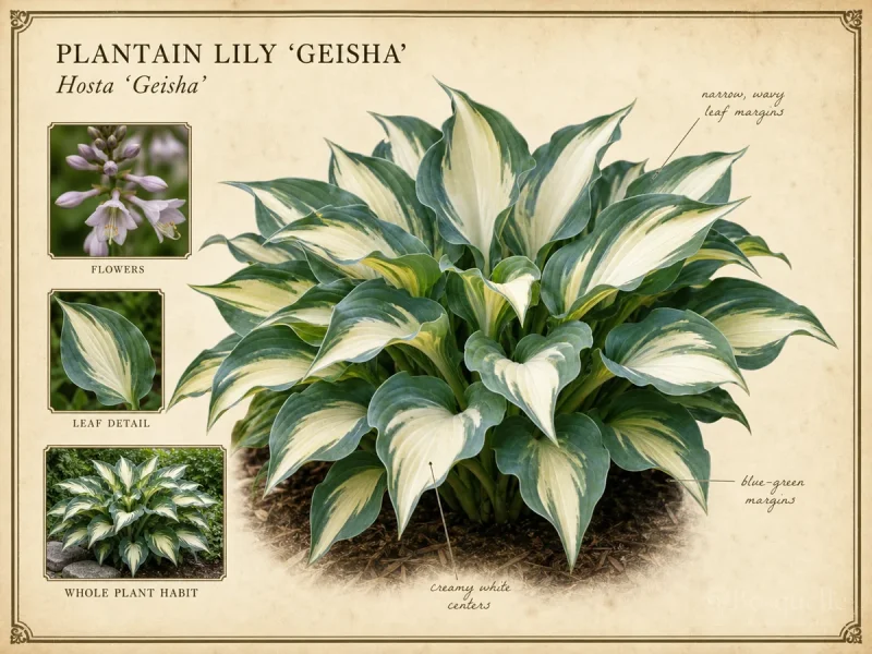 Plantain Lily ‘Geisha’ (Hosta ‘Geisha’)