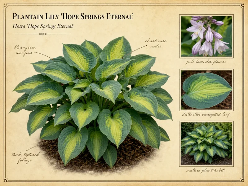 Plantain Lily ‘Hope Springs Eternal’ (Hosta ‘Hope Springs Eternal’)