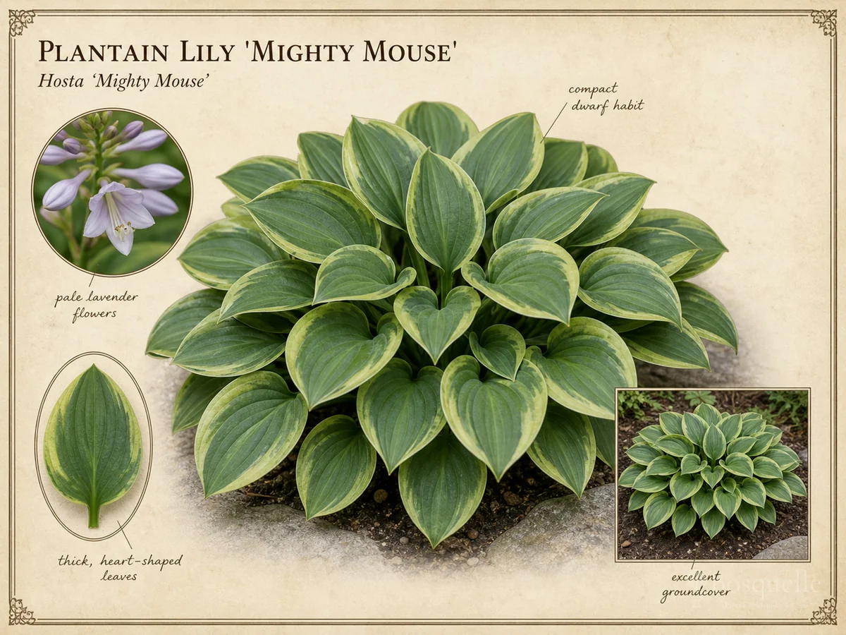 Plantain Lily 'Mighty Mouse'