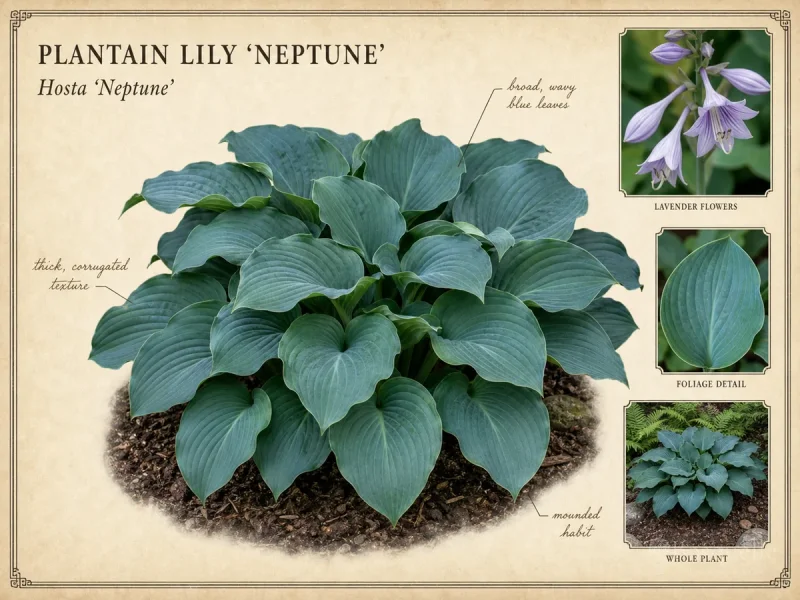 Plantain Lily ‘Neptune’ (Hosta ‘Neptune’)