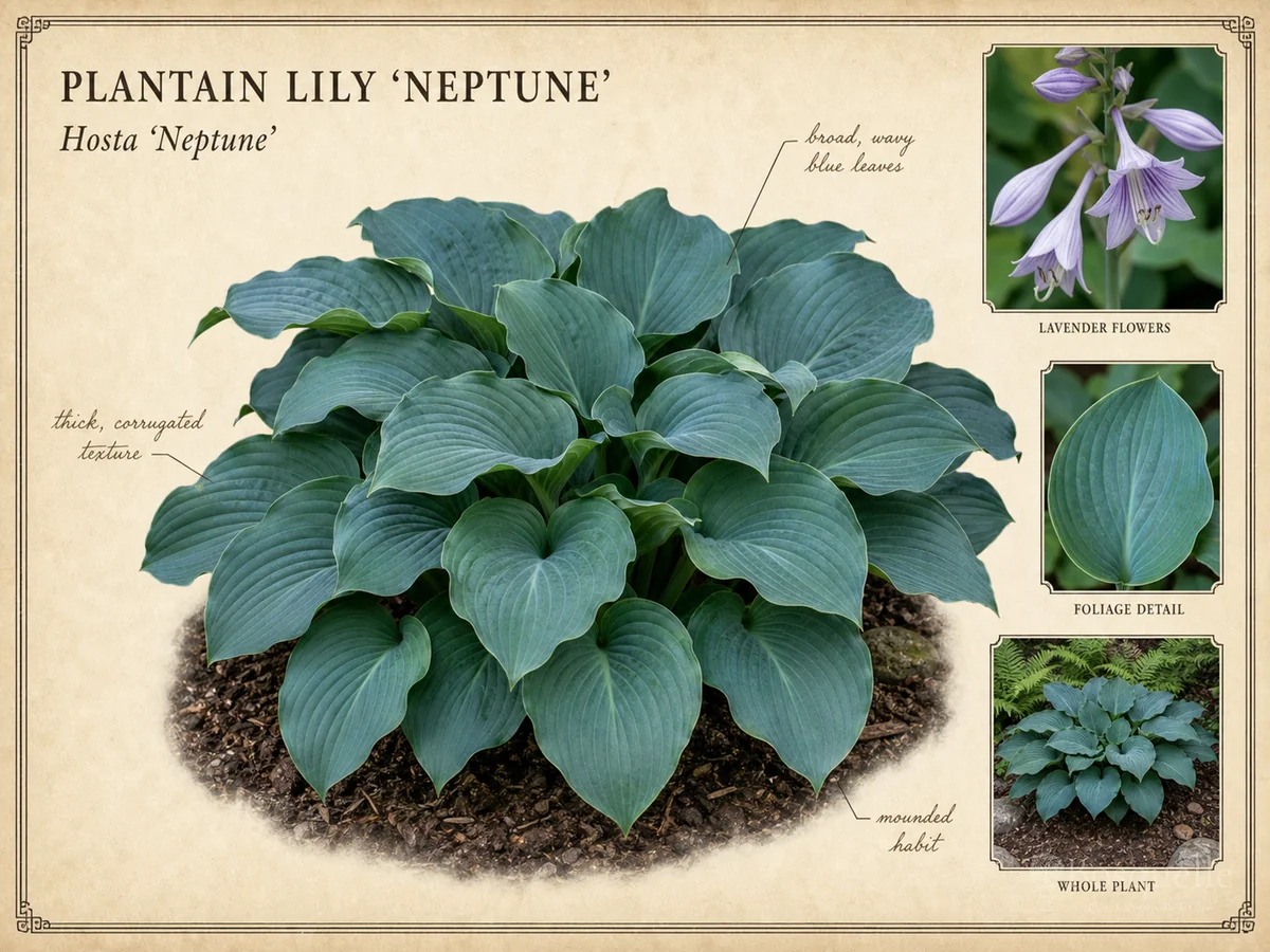 Plantain Lily 'Neptune'