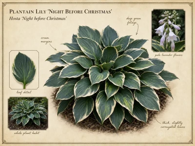 Plantain Lily ‘Night before Christmas’ (Hosta ‘Night before Christmas’)
