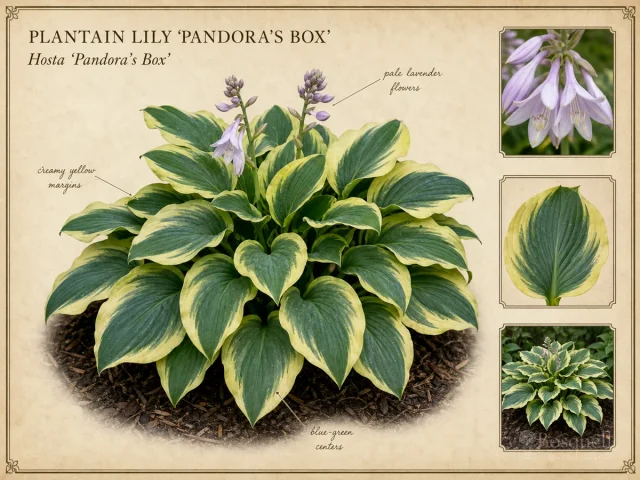 Plantain Lily 'Pandora's Box'
