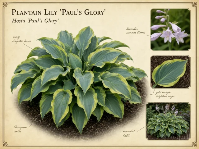 Plantain Lily 'Paul's Glory'