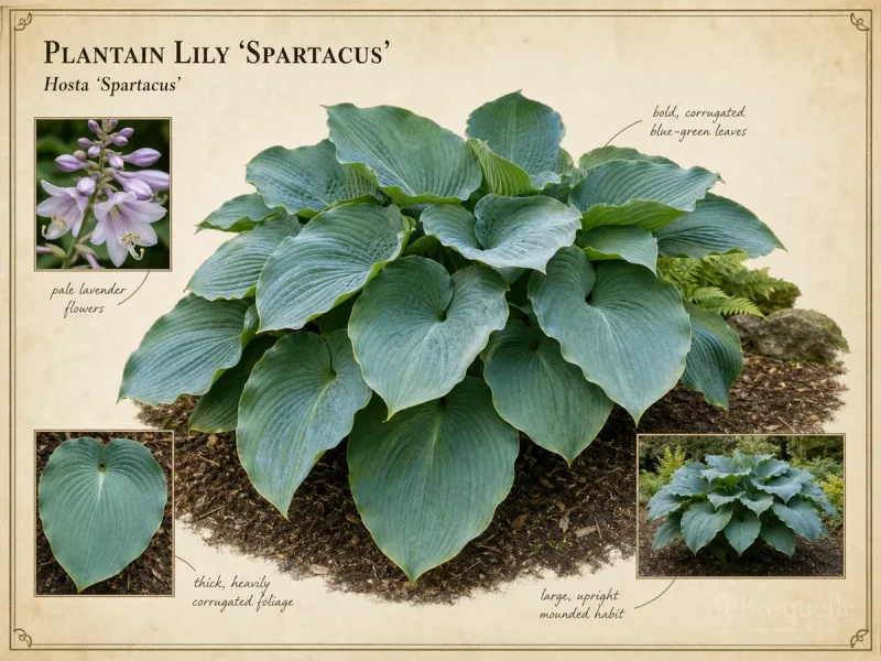 Plantain Lily ‘Spartacus’ (Hosta ‘Spartacus’)