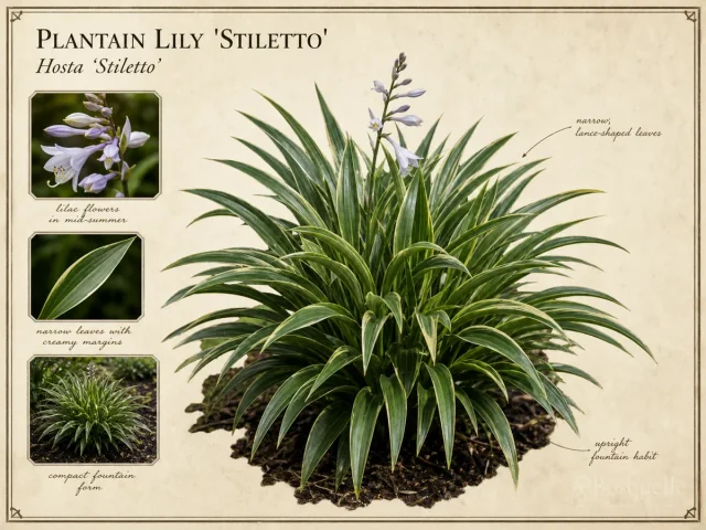 Plantain Lily 'Stiletto'