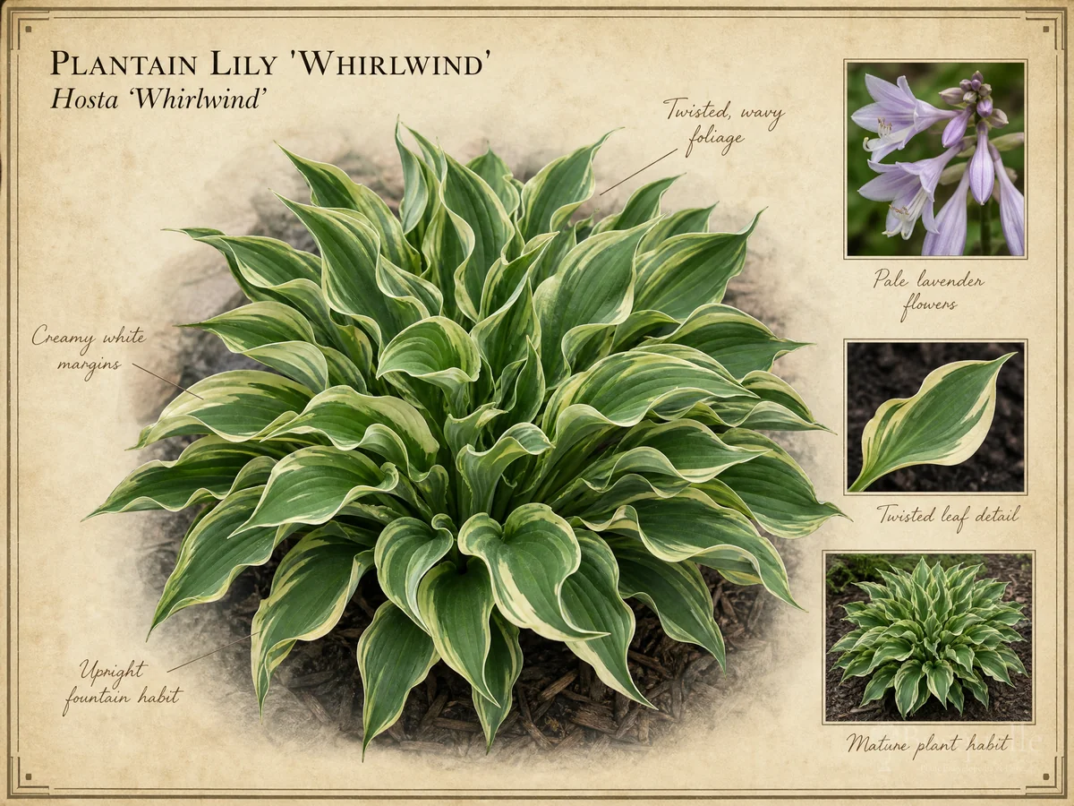 Plantain Lily 'Whirlwind'