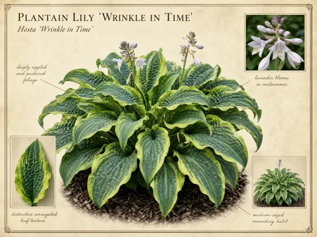 Plantain Lily 'Wrinkle in Time'