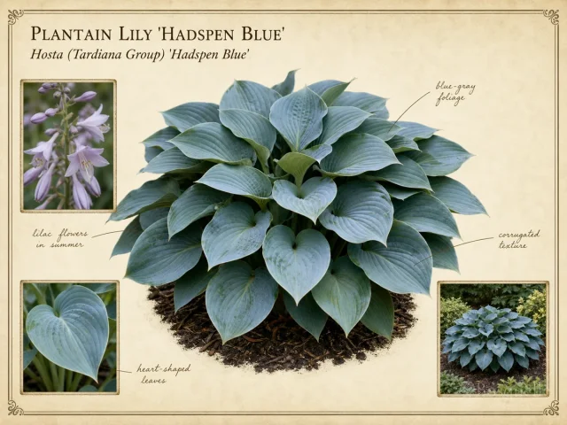 Plantain Lily 'Hadspen Blue'