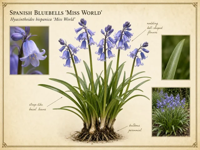 Spanish Bluebells 'Miss World'