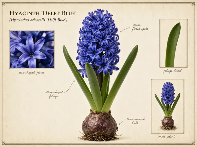 Hyacinth 'Delft Blue'